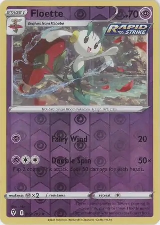 Floette Reverse Holo 072 Normal