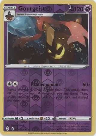 Gourgeist Reverse Holo 077 Normal