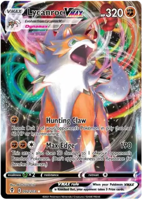 Lycanroc VMAX 092 Normal
