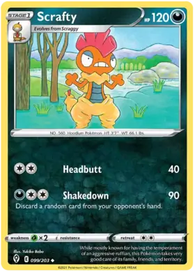 Scrafty 099 Normal