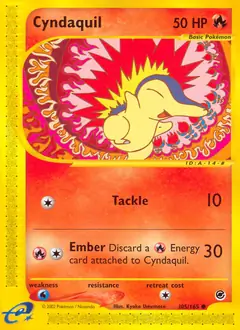 Cyndaquil 105 Normal
