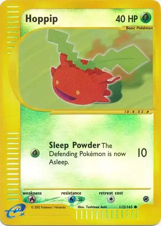 Hoppip Reverse Holo 112 Normal