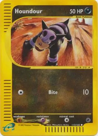 Houndour Reverse Holo 113 Normal