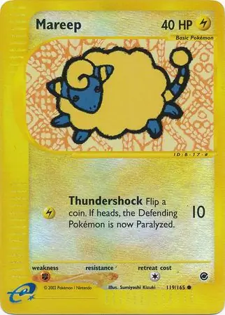 Mareep Reverse Holo 119 Normal