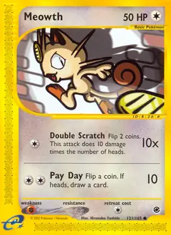 Meowth 121 Normal