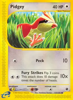 Pidgey 123 Normal
