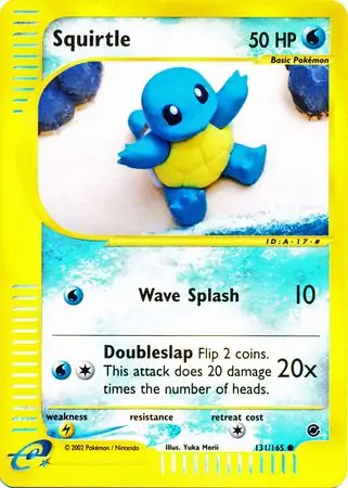 Squirtle Reverse Holo 131 Normal