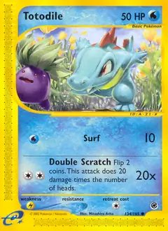 Totodile 134 Normal