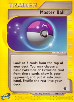 Master Ball 143 Normal