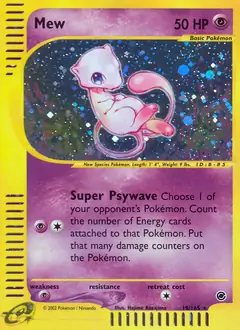 Mew Holo 19 Normal