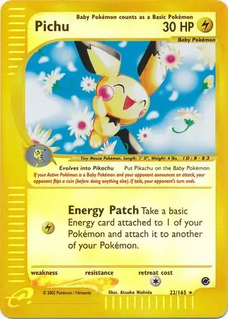 Pichu Reverse Holo 22 Normal