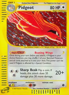 Pidgeot Holo 23 Normal