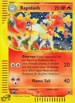 Rapidash Holo 26 Normal