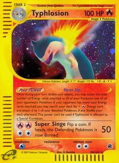 Typhlosion Holo 28 Normal