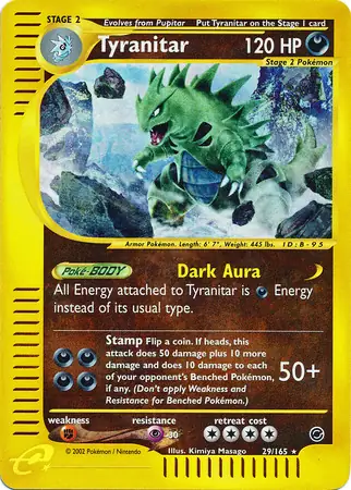 Tyranitar Reverse Holo 29 Normal