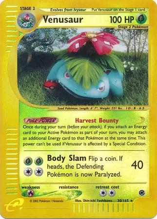 Venusaur Reverse Holo 30 Normal