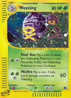 Weezing Holo 32 Normal