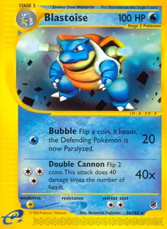 Blastoise 36 Normal