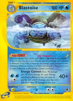 Blastoise 37 Normal