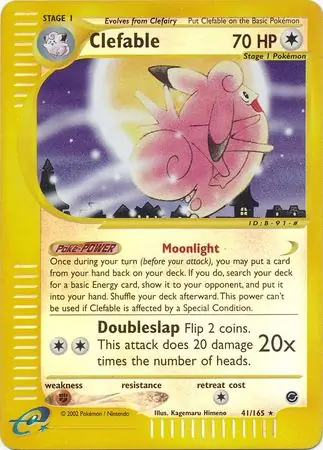 Clefable Reverse Holo 41 Normal