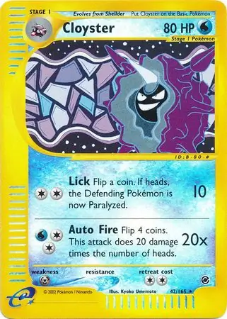 Cloyster Reverse Holo 42