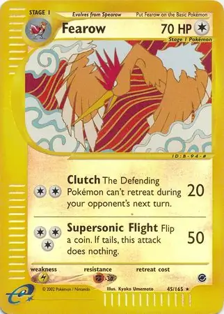 Fearow Reverse Holo 45 Normal
