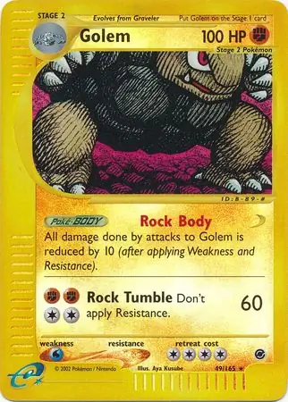 Golem Reverse Holo 49 Normal