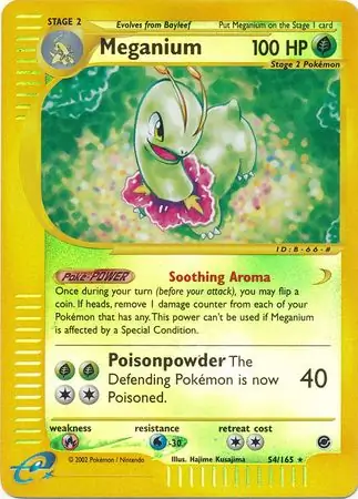 Meganium Reverse Holo 54 Normal