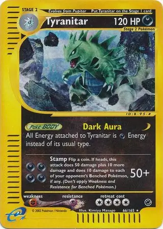 Tyranitar Reverse Holo 66 Normal