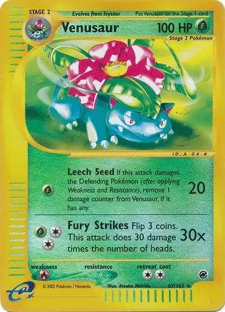 Venusaur Reverse Holo 67 Normal