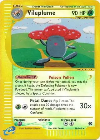 Vileplume Reverse Holo 69 Normal