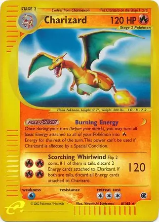 Charizard Reverse Holo 6 Normal