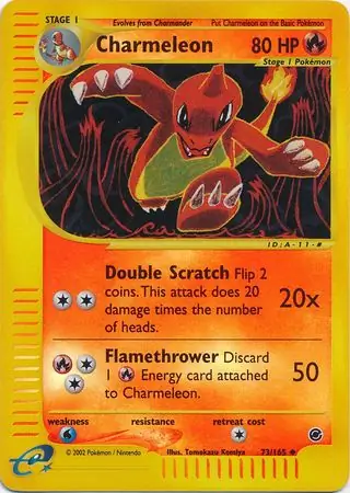 Charmeleon Reverse Holo 73 Normal