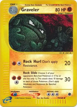 Graveler Reverse Holo 79