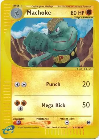 Machoke Reverse Holo 85 Normal