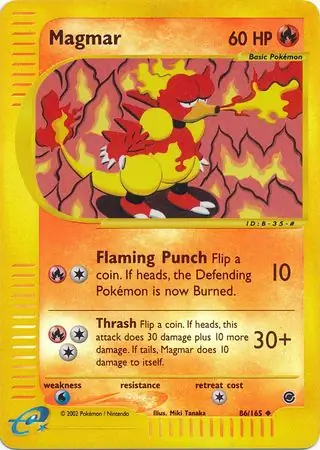 Magmar Reverse Holo 86 Normal