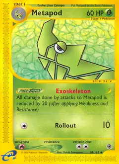 Metapod 87 Normal
