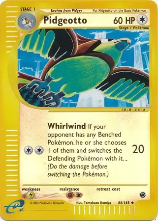 Pidgeotto Reverse Holo 88 Normal