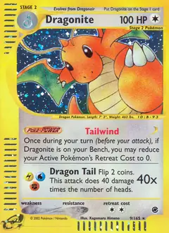 Dragonite Holo 9 Normal