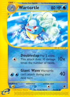 Wartortle 92 Normal