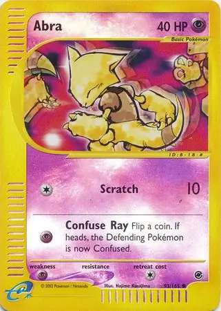 Abra Reverse Holo 93 Normal