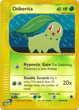 Chikorita Reverse Holo 99 Normal