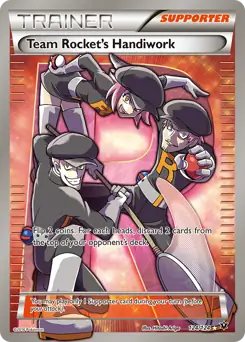 Full Art Team Rocket's Handiwork 124