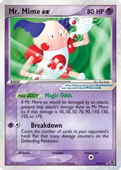 Mr. Mime ex 110