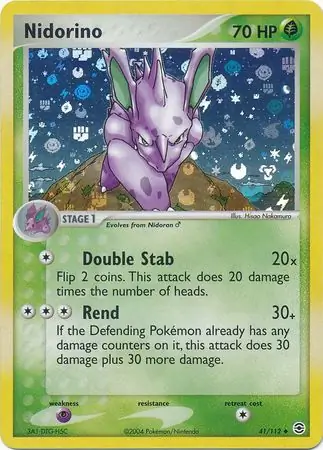 Nidorino Reverse Holo 41