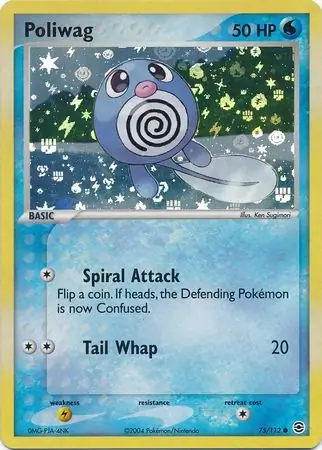 Poliwag Reverse Holo 75