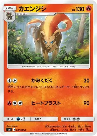 Pyroar 005 Normal