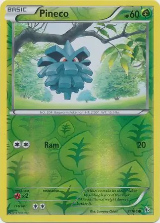 Pineco Reverse Holo 4