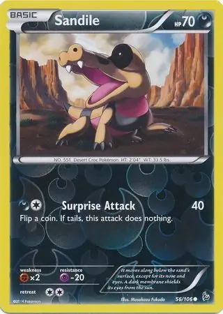 Sandile Reverse Holo 56