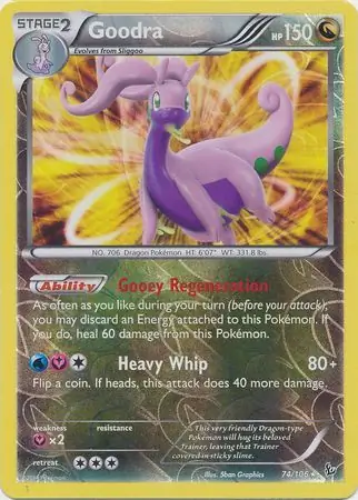 Goodra Reverse Holo 74
